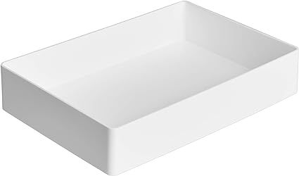 Amazon Basics Plastic Organizer - Accessory Tray, White | Amazon (CA)