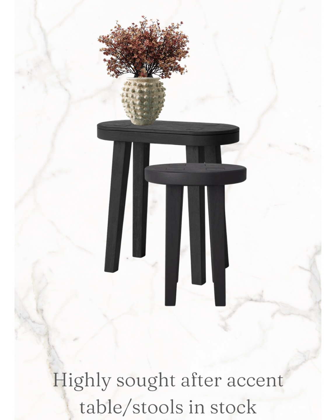 Woodland Carved Wood Accent Table … curated on LTK