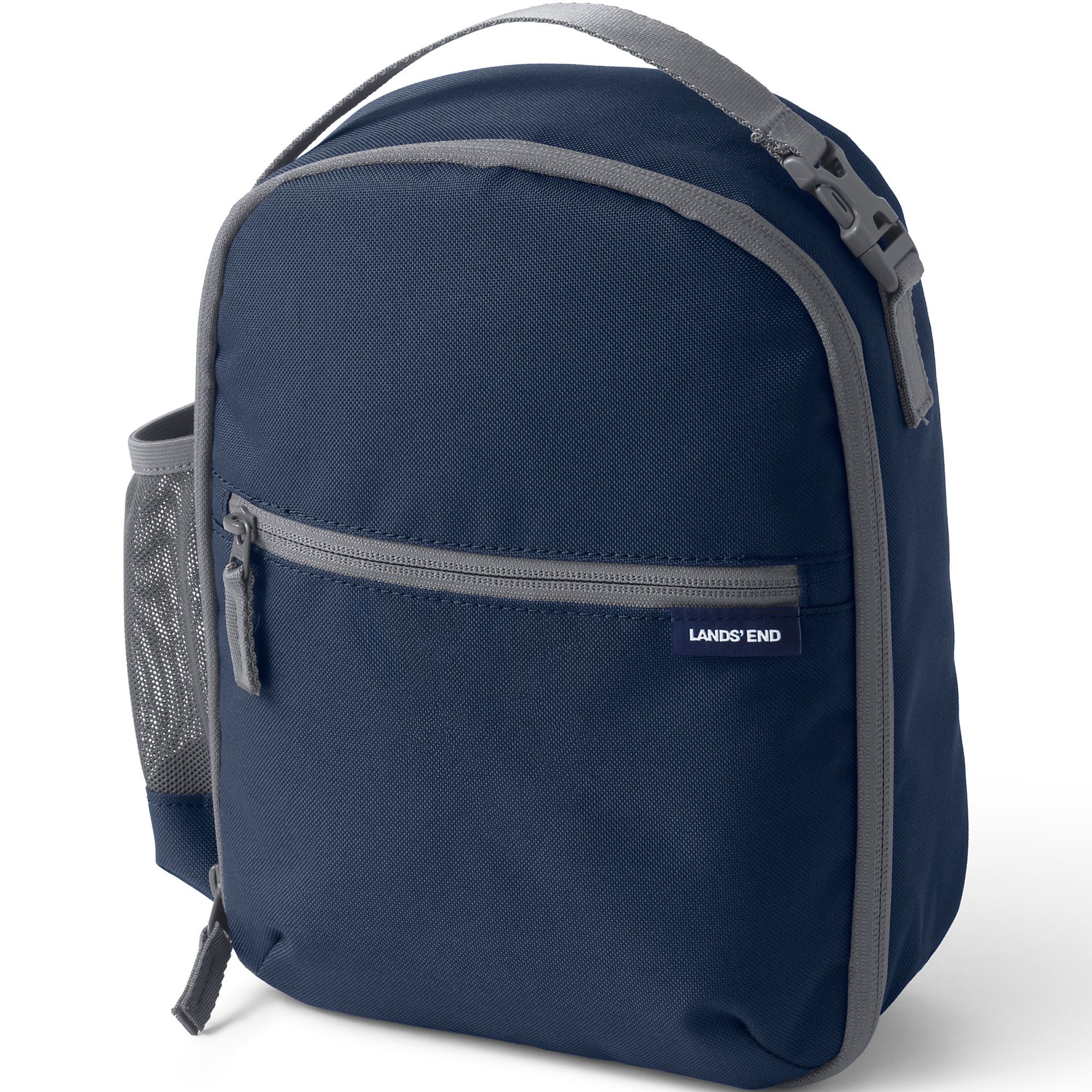 School Uniform Kids Insulated Soft Sided Lunch Box | Lands' End (US)