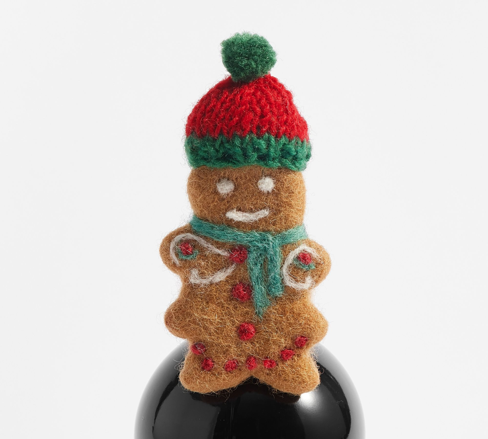 Gingerbread Wine Topper | Pottery Barn (US)