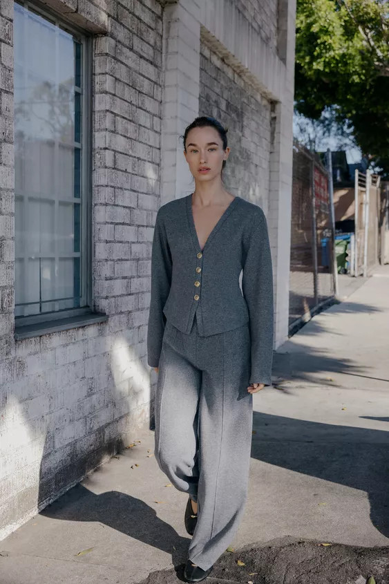 SOFT TOUCH PALAZZO PANTS | Zara US