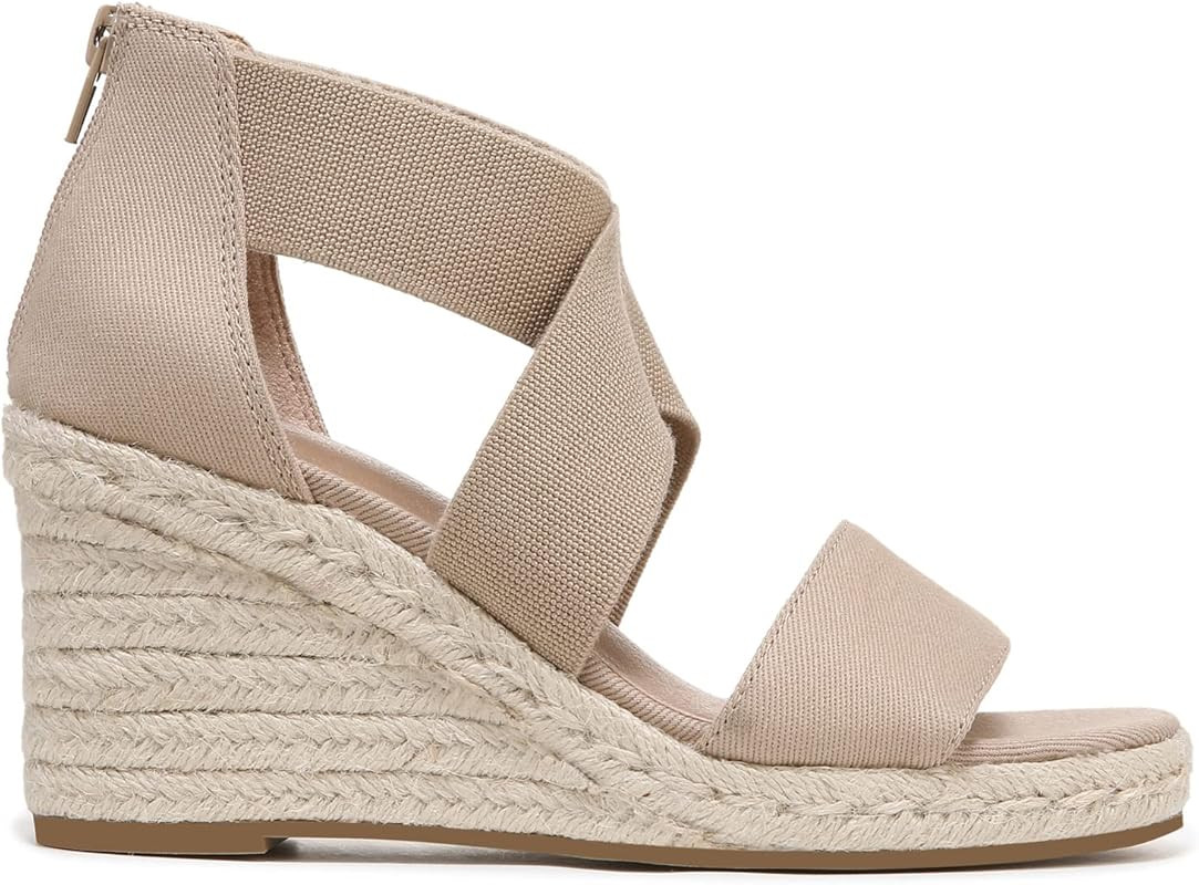LifeStride Women's Thrive Strappy Espadrille Wedge Sandals | Amazon (US)