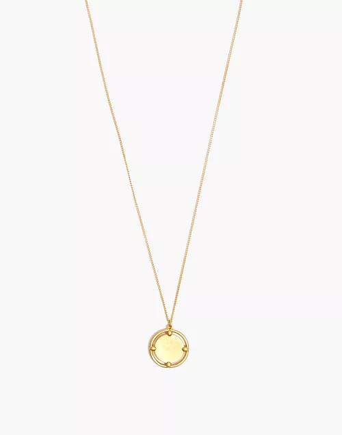 Orbit Coin Necklace | Madewell