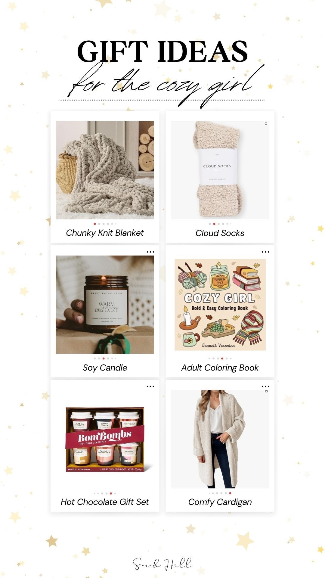 Gift ideas for the cozy girl 

#LTKGiftGuide