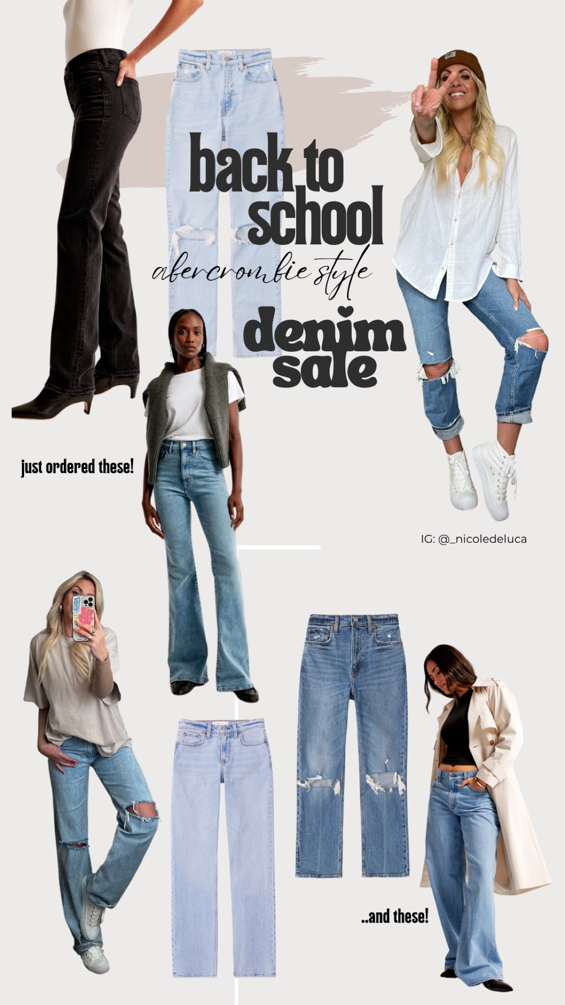 Abercrombie Back 2 School Denim Sale

#LTKBacktoSchool #LTKxAF #LTKFindsUnder100