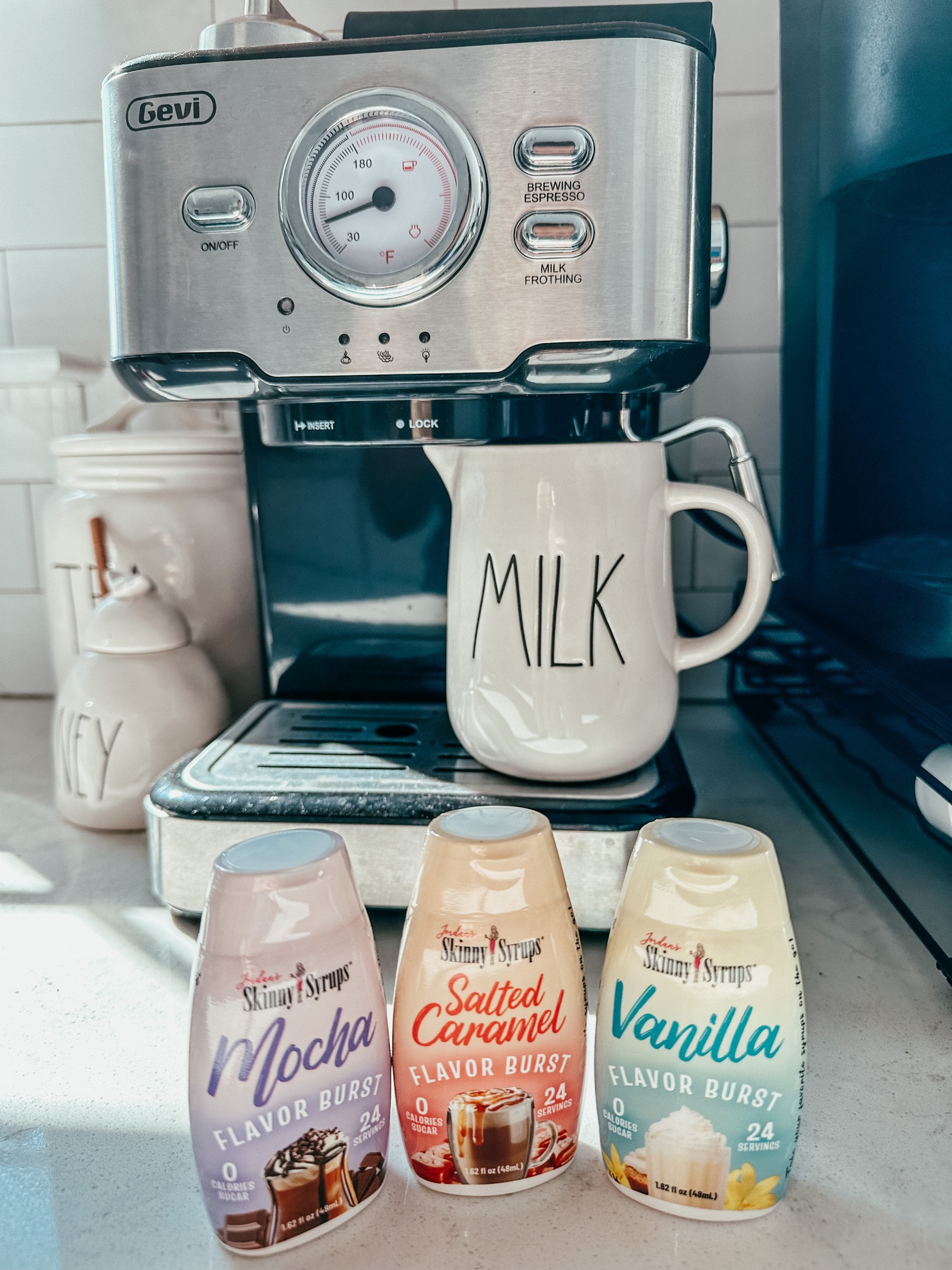 I love Skinny Syrups for my coffees & these are perfect for travel! Comes in a 3 pack for $15!  
#coffee #skinnysyrups #keto 

#LTKFind #LTKhome #LTKunder50