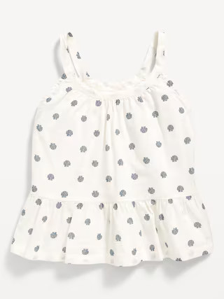 Printed Cami Peplum Top for Toddler Girls | Old Navy (US)