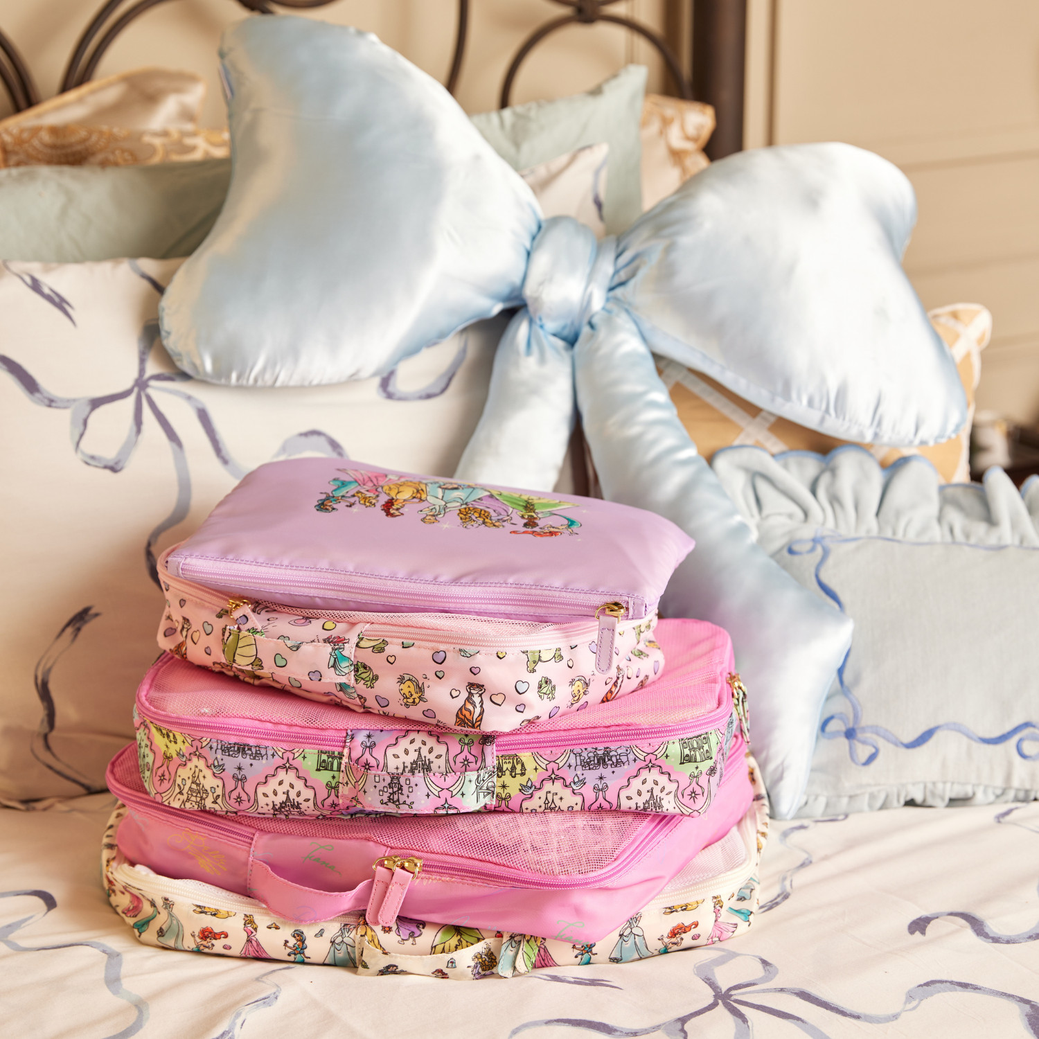 Disney Princess Packing Cubes (Set of 5) | Stoney Clover Lane | Stoney Clover Lane