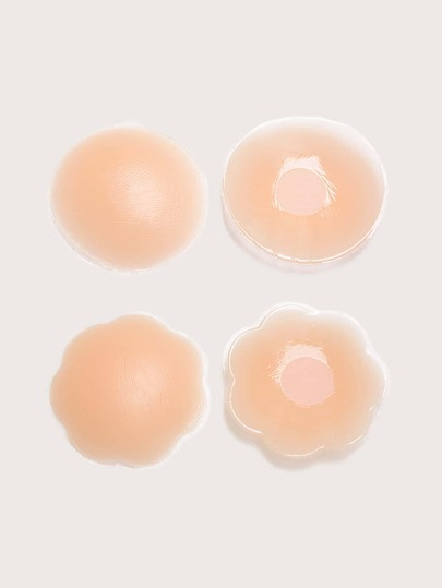 SHEIN 2pairs Self Adhesive Silicone Nipple Cover | SHEIN