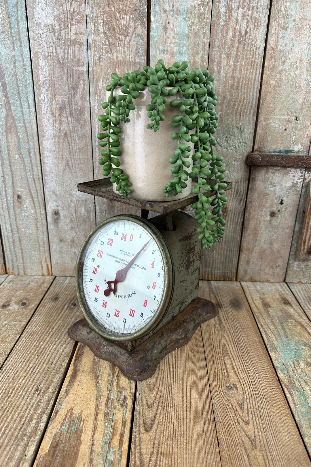 Shabby Old Kitchen Scale - Old Farmhouse Scale - Rustic - Vintage Decor | Etsy (US)