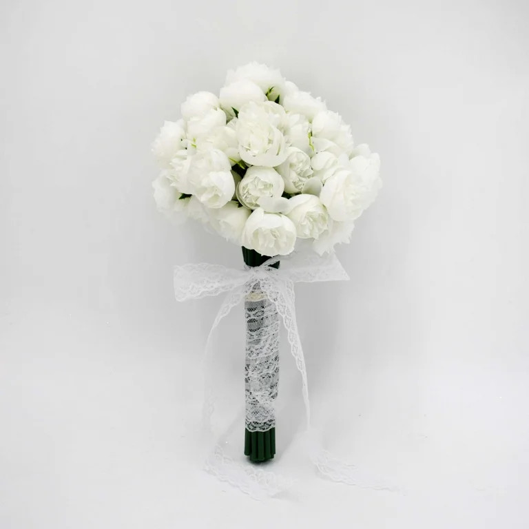 Artificial White Flower Bouquet by Way To Celebrate | Walmart (US)
