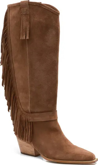 Faith Fringe Western Boot (Women) | Nordstrom