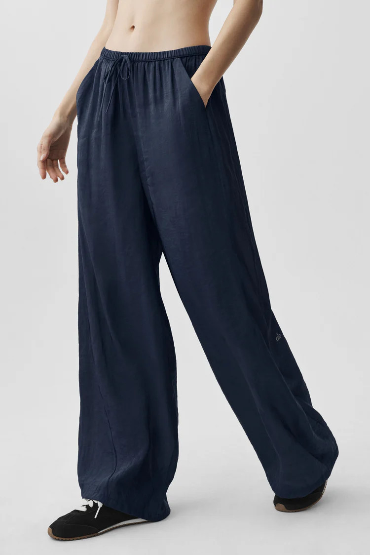 Semi-Sheer Golden Hour High-Waist Straight Leg Pant | Alo Yoga (US)