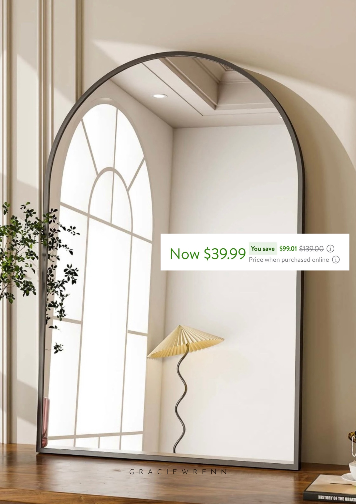 Walmart arched mirror on major sale! Amazing price. Would be perfect for bathroom mirrors, over a dresser, console, etc.👏🏼

#LTKxWalmart #LTKSaleAlert #LTKFindsUnder50