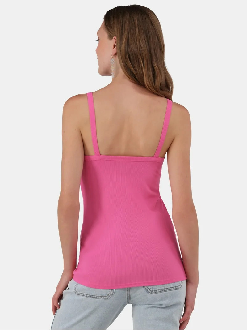 No Boundaries Ribbed Cami Top, 1 or 5-Pack, Women's | Walmart (US)