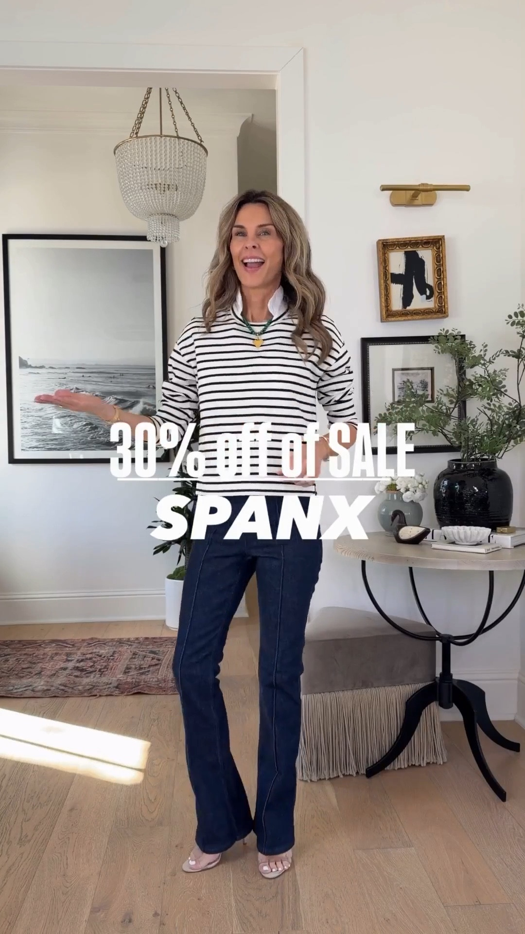 Spanx is 30% off sale price in cart! The black pieces are part of a buy two, get 15% off deal OR my code FASHIONEDLIFEXSPANX for 15% off sitewide (first time customers only). I’m 5’6’’. Wearing a small in the tops and XS regular in pants. Leave any sizing questions below here! 

#LTKOver40 #LTKActive #LTKootd