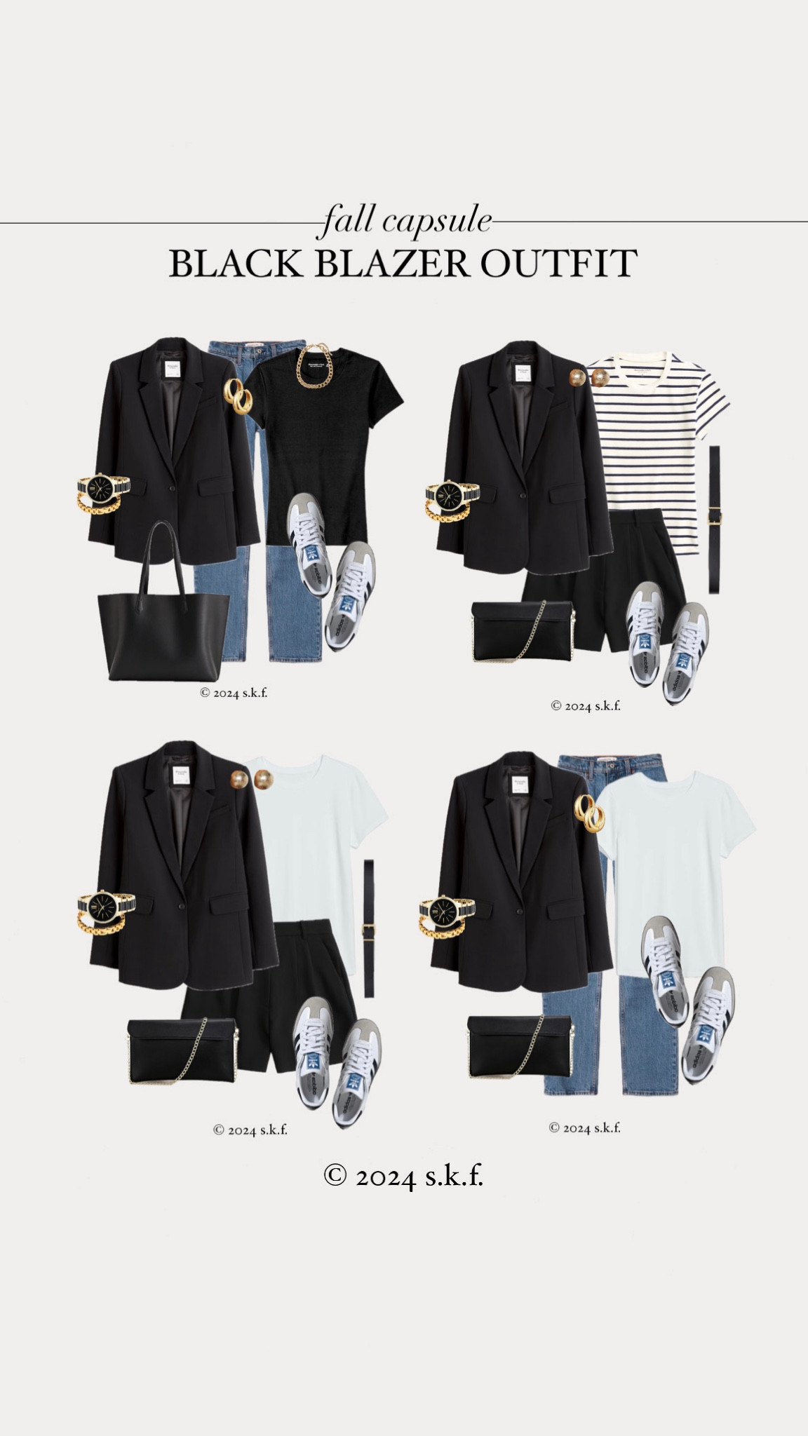 Casual chic black blazer outfits from my fall capsule wardrobe. Happy shopping!

#falloutfits #falltrends #casualchic
#blackblazer #blazeroutfit

#LTKSeasonal #LTKStyleTip #LTKFallSale