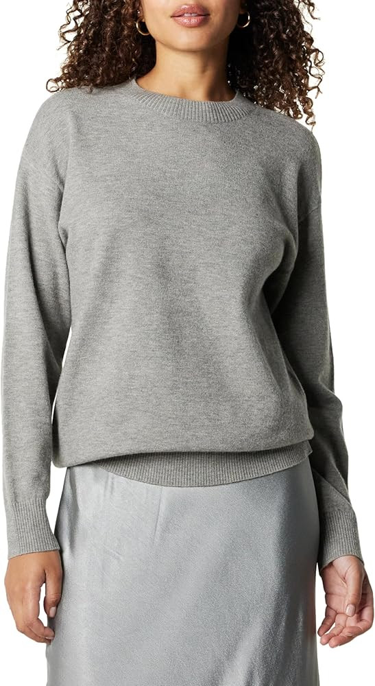 The Drop Women's Lulu Essential Crew Neck Sweater | Amazon (US)