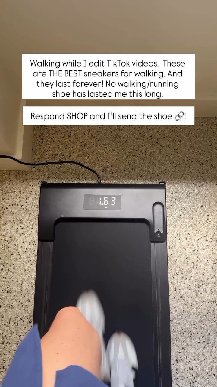 Walking while I edit TikTok videos.  These are THE BEST sneakers for walking. And they last forever! No walking/running shoe has lasted me this long. 


#LTKfitnessgoals #LTKmomlife #LTKootd