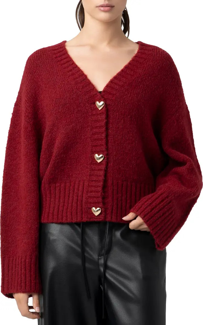 Heart Button Cardigan | Nordstrom
