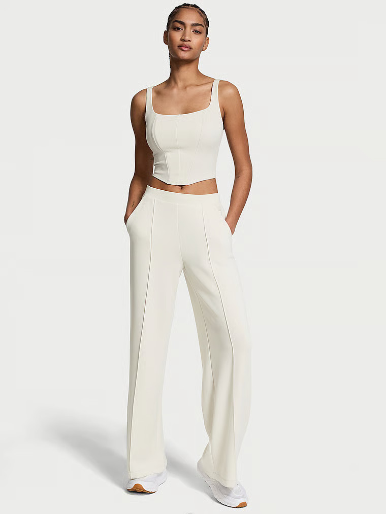 VSX Featherweight Knit Wide-Leg Pant | Victoria's Secret (US / CA )