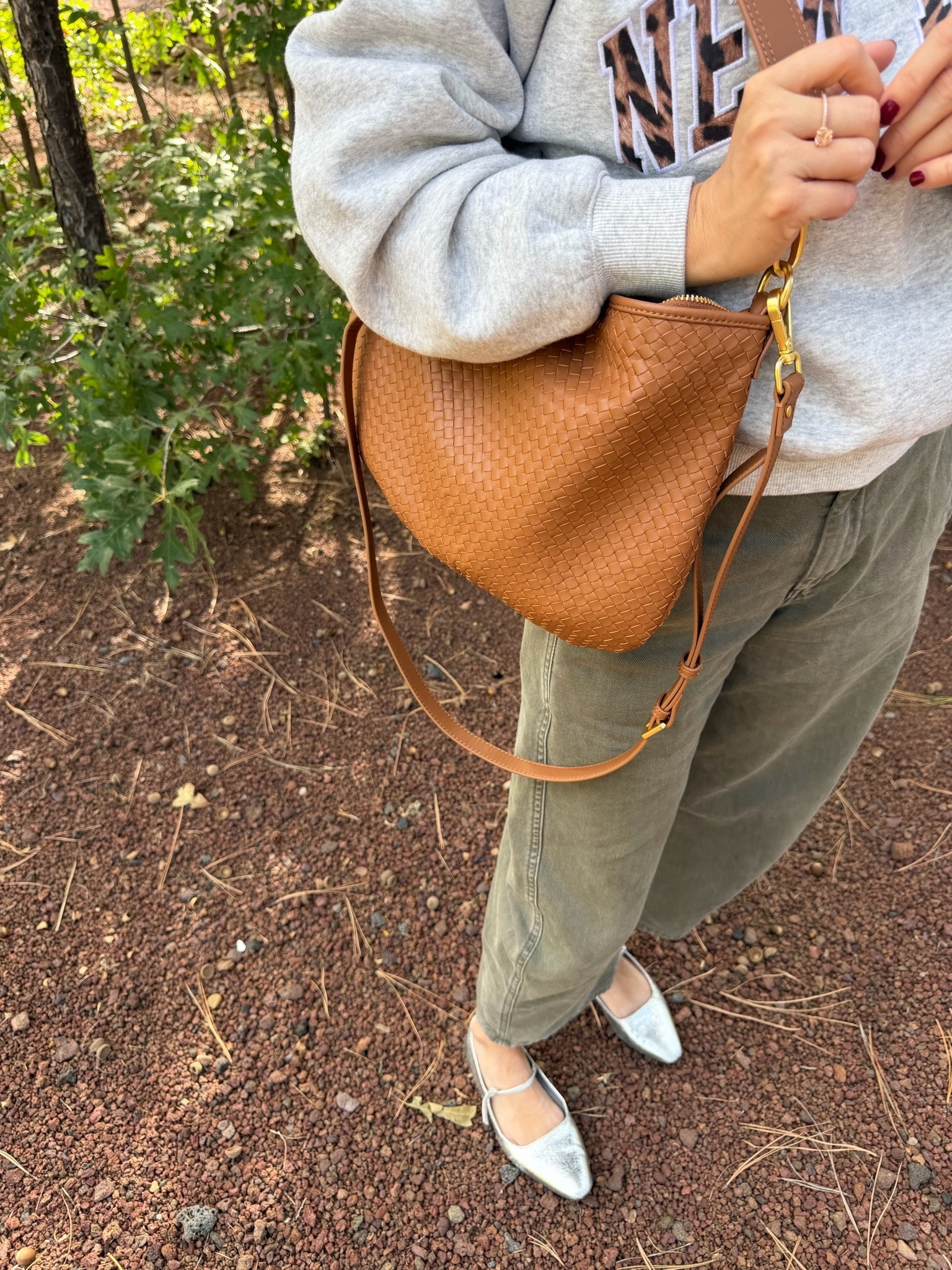 The perfect fall bag such a great size for traveling too comes with a shoulder strap and crossbody

#LTKootd #LTKgrwm
