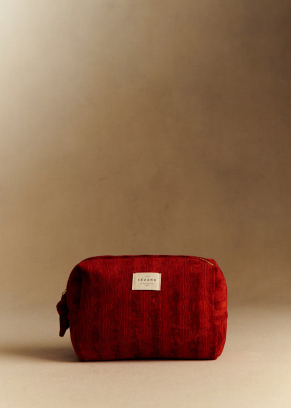 Toiletry bag corduroy velvet | Sezane Paris - US