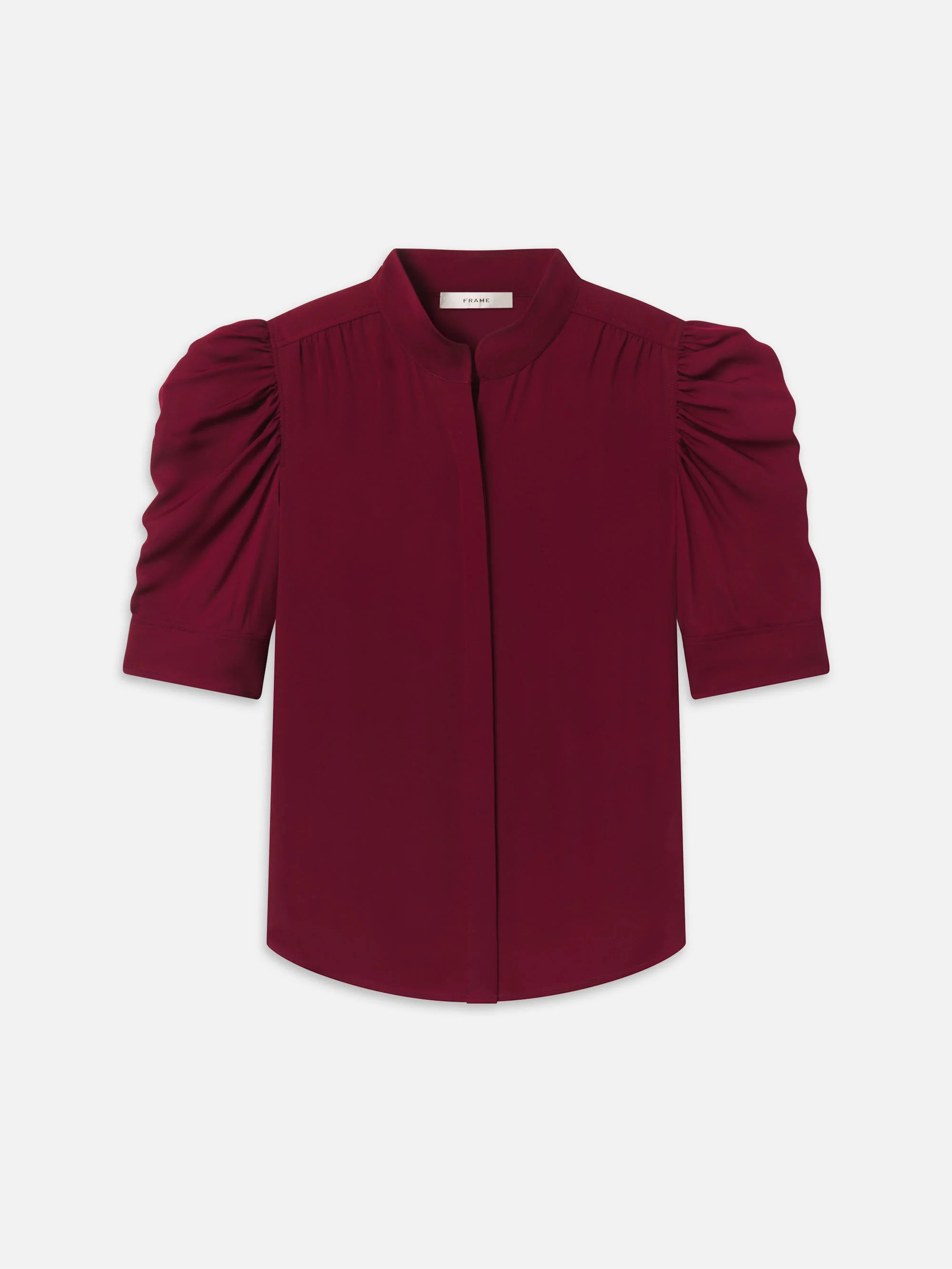 The Gillian Top -- Garnet | Frame Denim