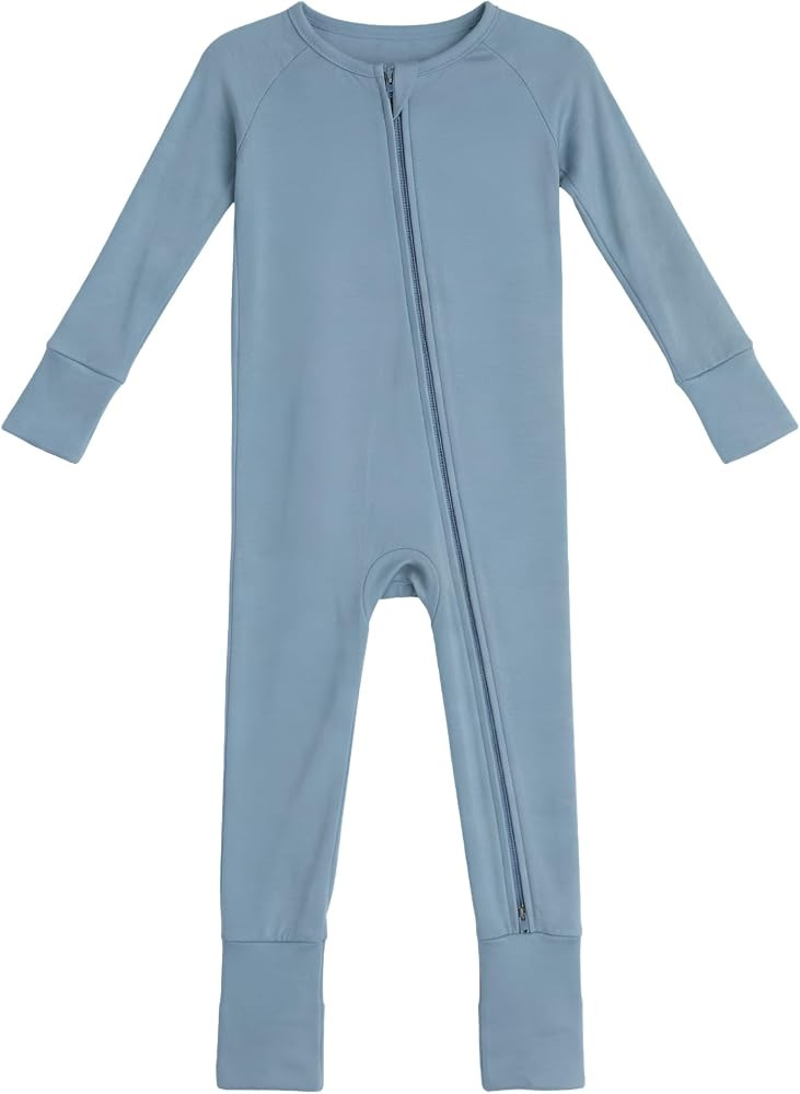 Viscose from Bamboo Baby Footie Pajamas, 2-Way Zipper, NB-2T | Amazon (US)