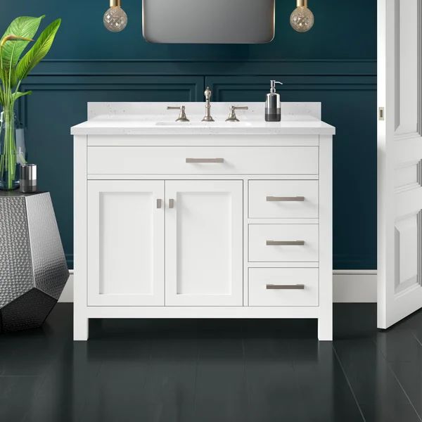 Atencio 42" Single Bathroom Vanity Set | Wayfair North America