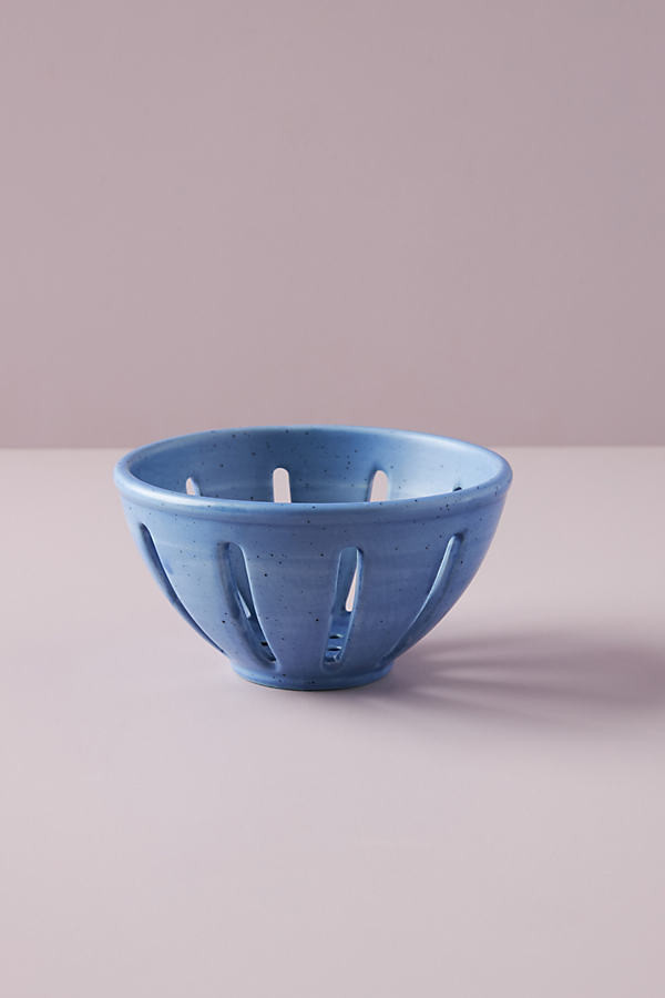 Cottage Berry Basket By Anthropologie in Blue | Anthropologie (US)