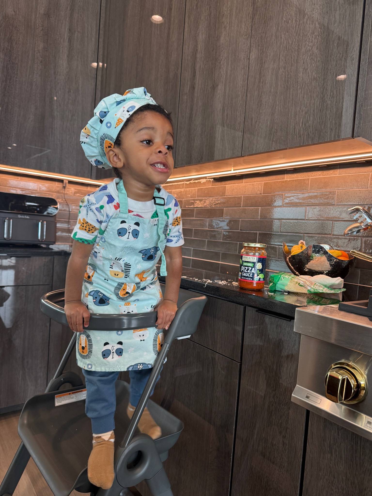 Toddler and kids chef apron and chef hat

#LTKHome #LTKKids #LTKFamily