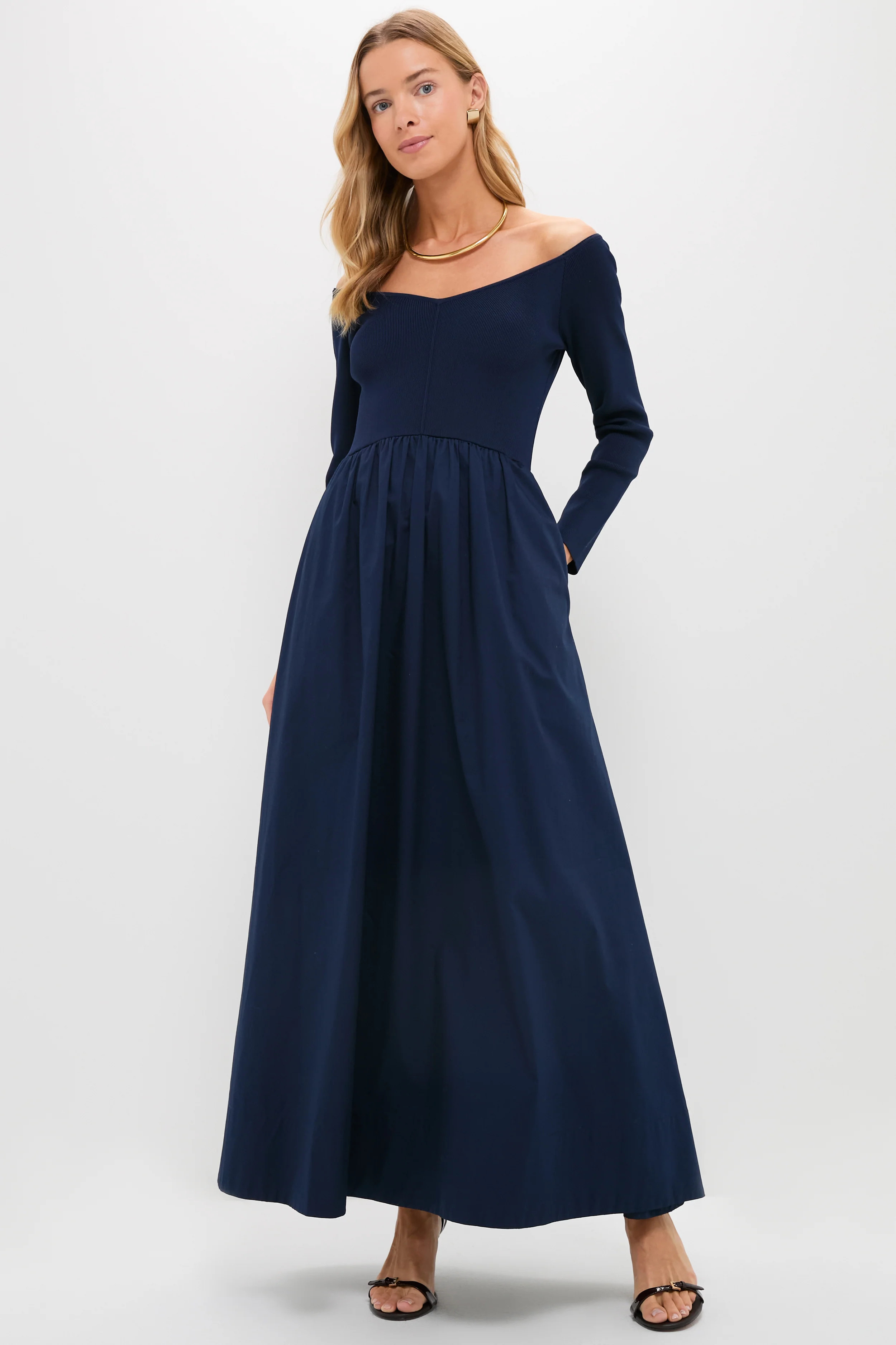 Navy Clea Dress | Tuckernuck (US)