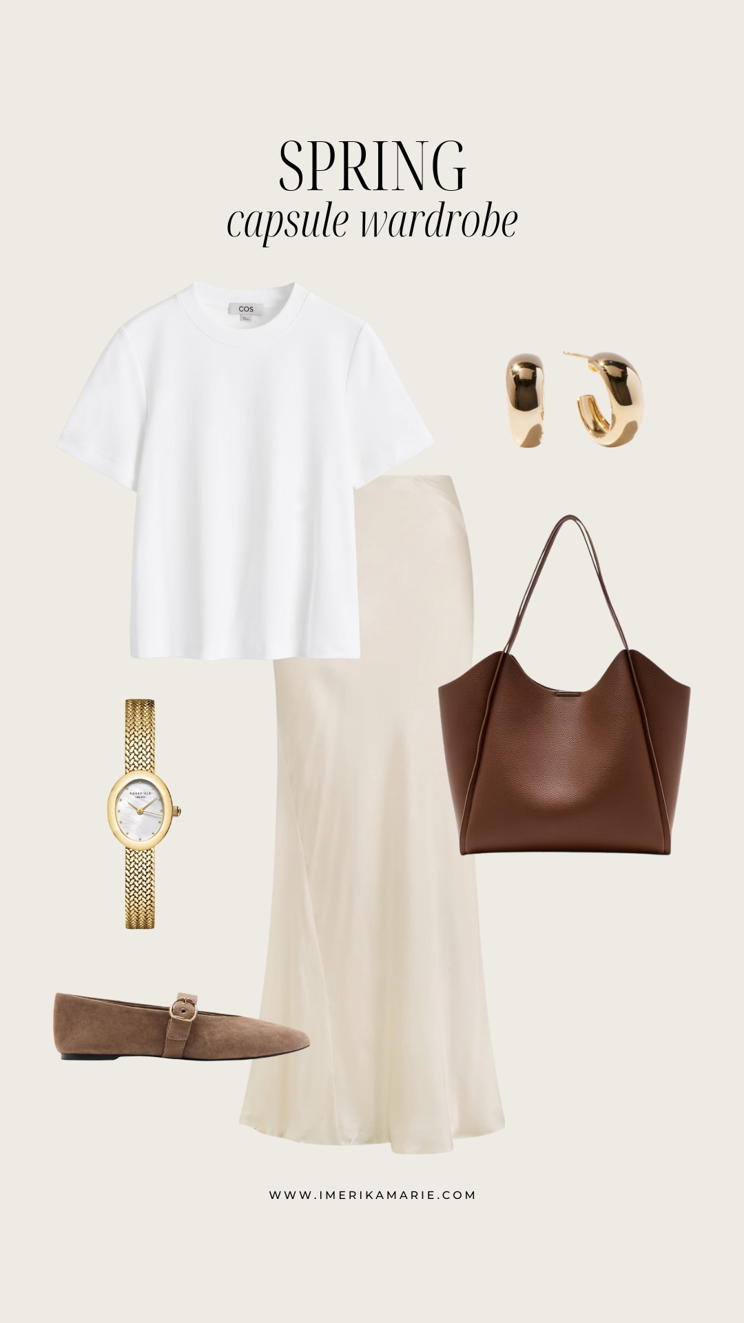 Spring Capsule Wardrobe Outfit

A mix of timeless basics you can wear on repeat — white t-shirt, maxi skirt, and flats. Perfect for creating multiple outfits with just a few pieces this season. 

 

#LTKootd #LTKSeasonal