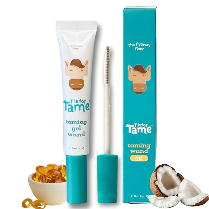 T is for Tame Taming Gel Wand – Natural Flyaway Tamer for Kids & Adults – Smooths Baby Hairs,... | Amazon (US)
