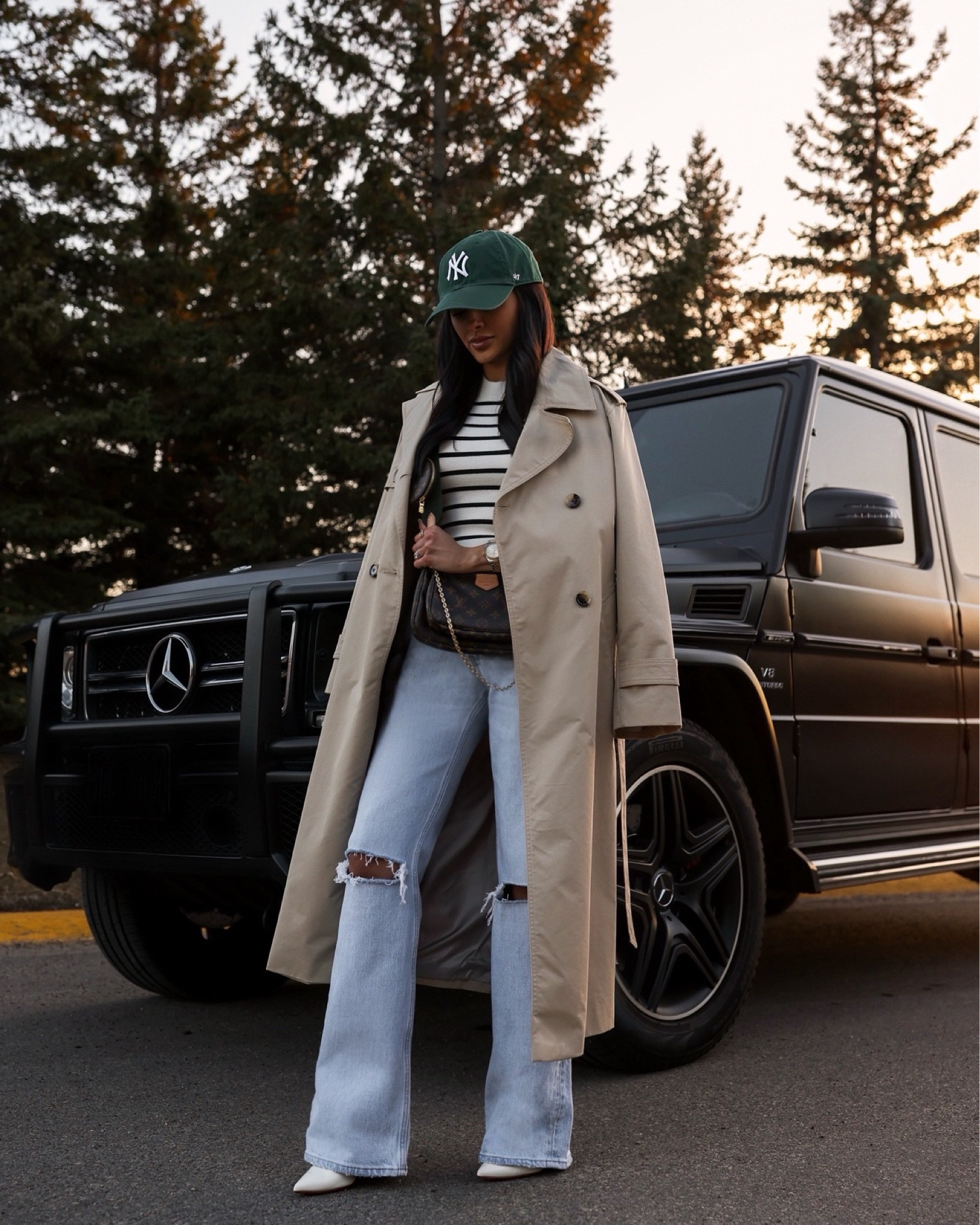 Casual fall outfit
Abercrombie trench coat
Abercrombie wide leg jeans
Abercrombie striped tee 

#LTKSeasonal #LTKStyleTip #LTKFindsUnder100