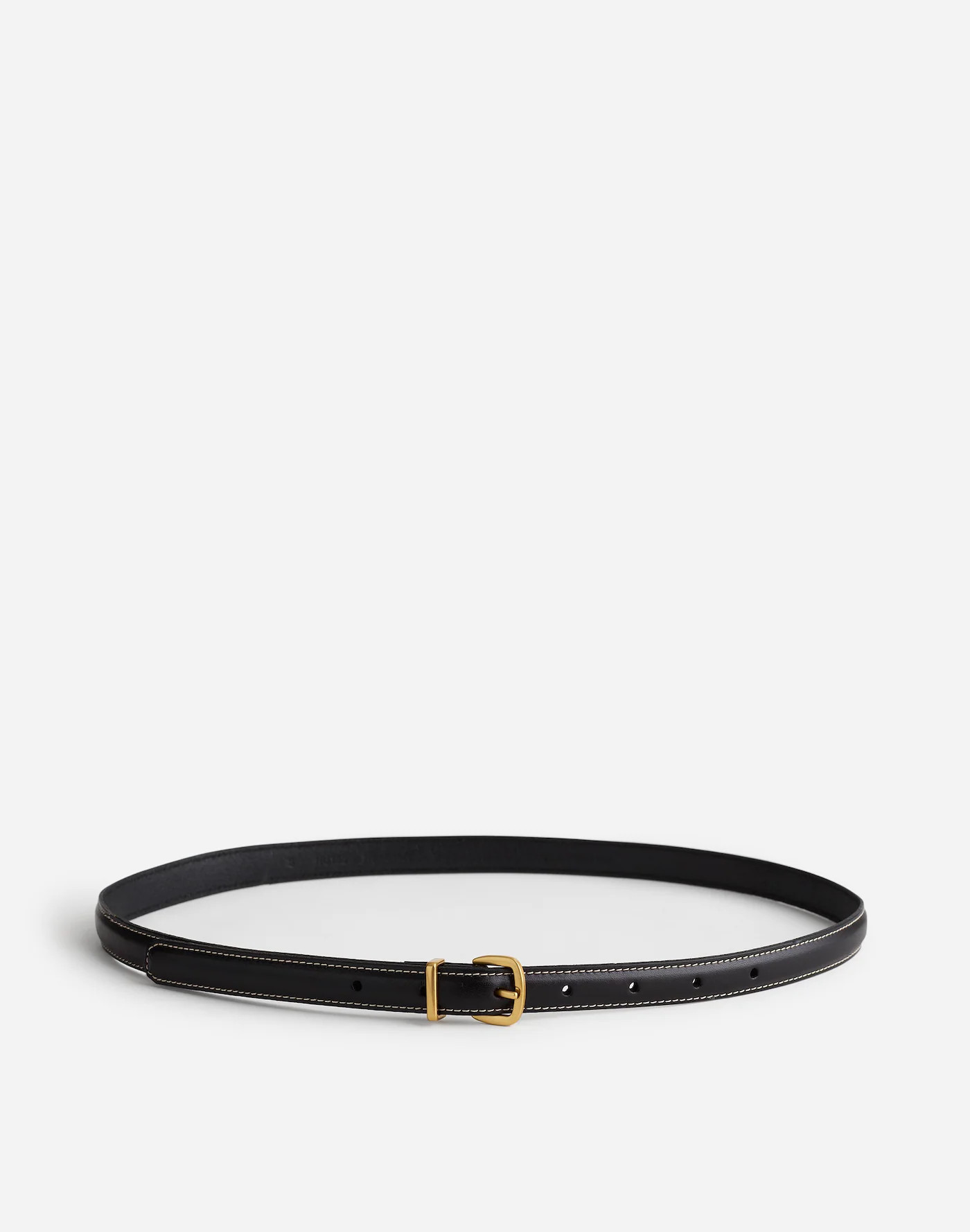 The Essential Skinny Leather Belt | Madewell