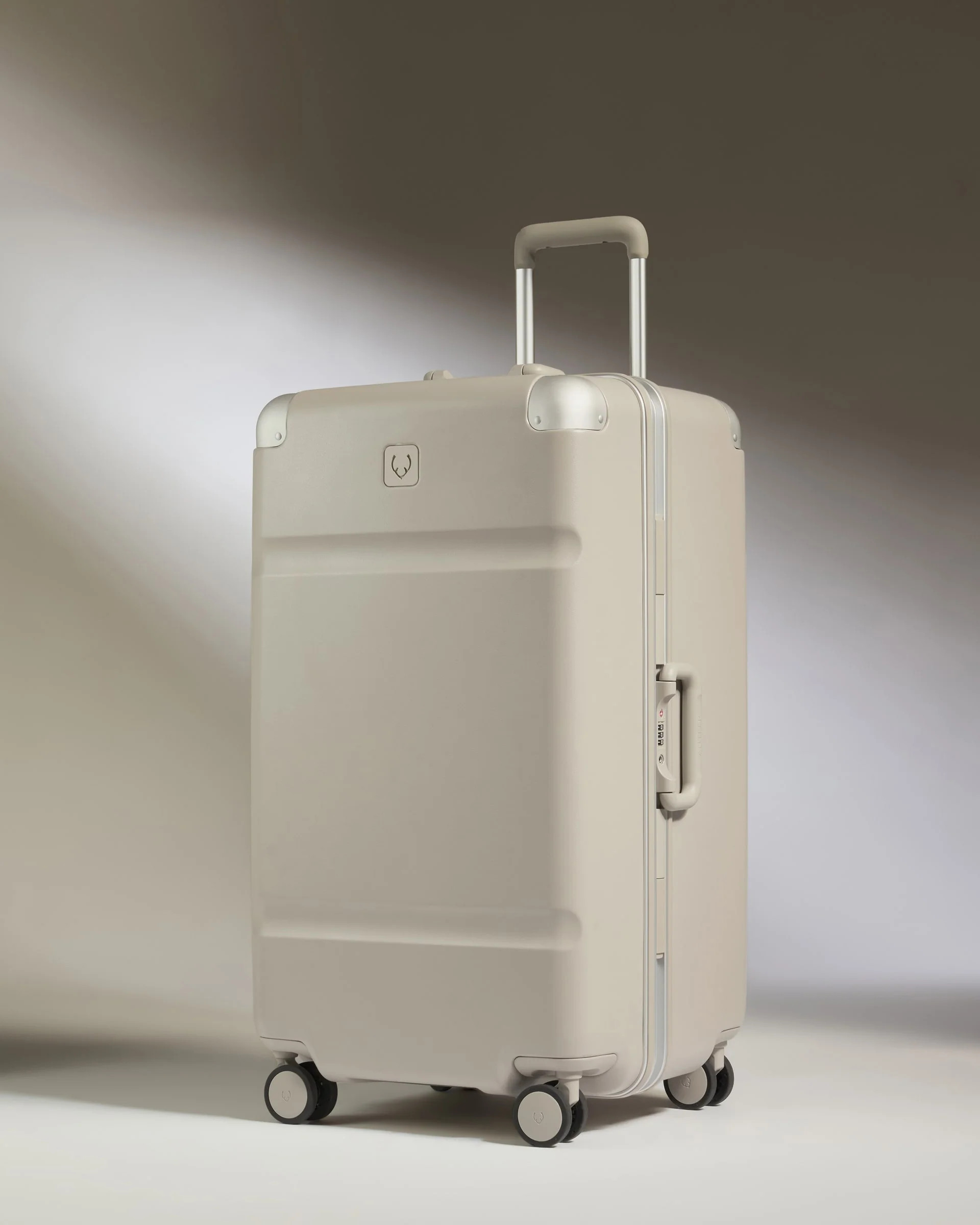 Trunk Luggage in Sandstone - Heritage Stripe | Antler USA