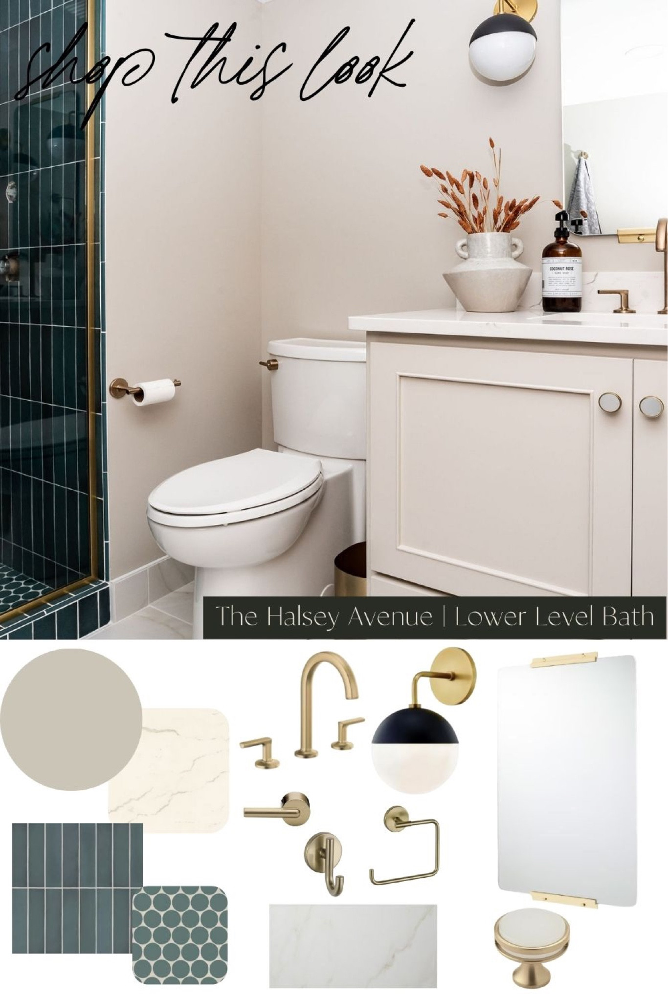 Check out this Bathroom at our #HalseyAvenue project! 

#LTKhome #LTKstyletip #LTKFind