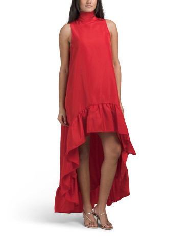 Hi-lo Tafeta Dress | TJ Maxx