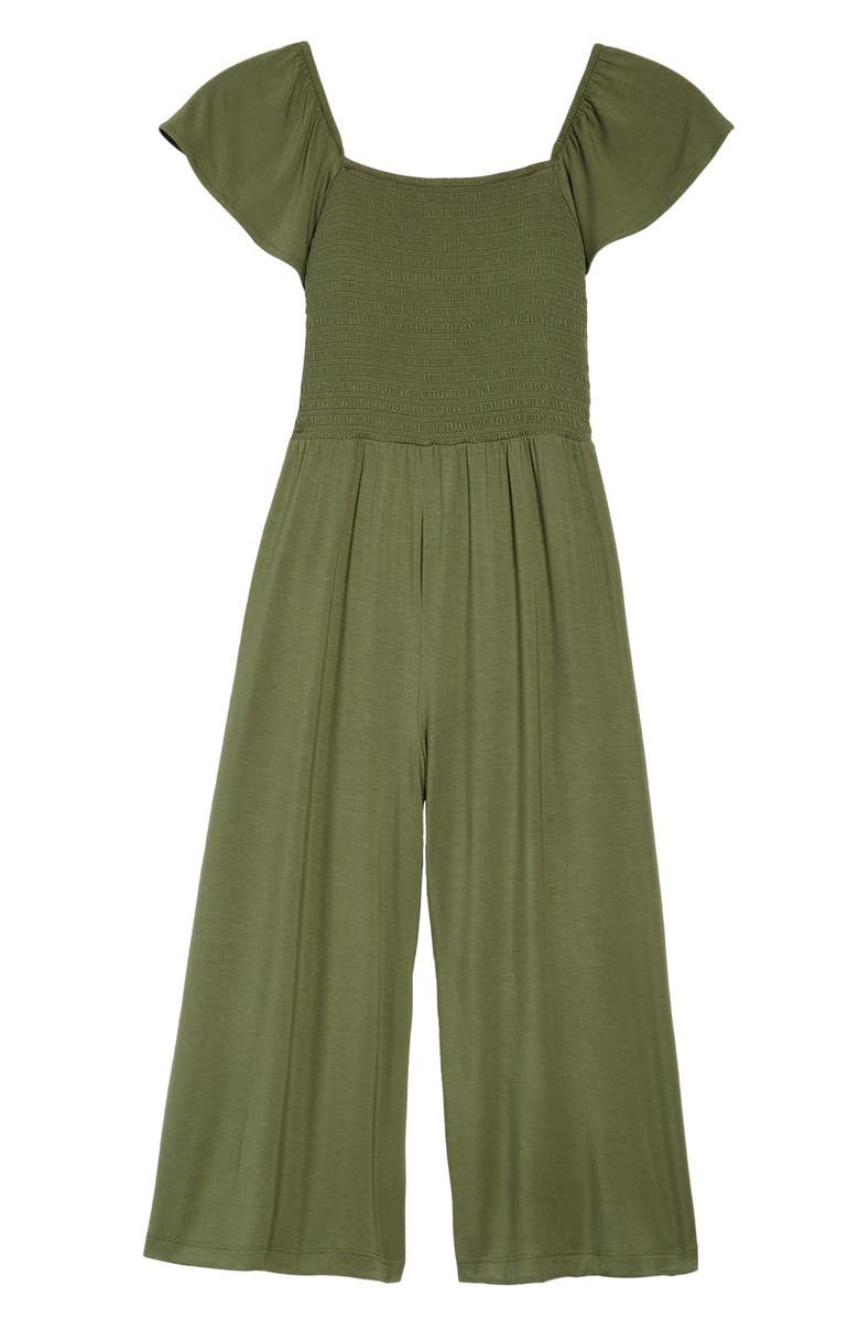 Kids' Wide Leg Jersey Romper | Nordstrom