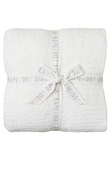 Barefoot Dreams CozyChic Throw in Pearl from Revolve.com | Revolve Clothing (Global)