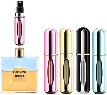Mini Refillable Perfume Portable Atomizer Bottle Refillable Perfume Spray, Refill Pump Case for T... | Amazon (US)