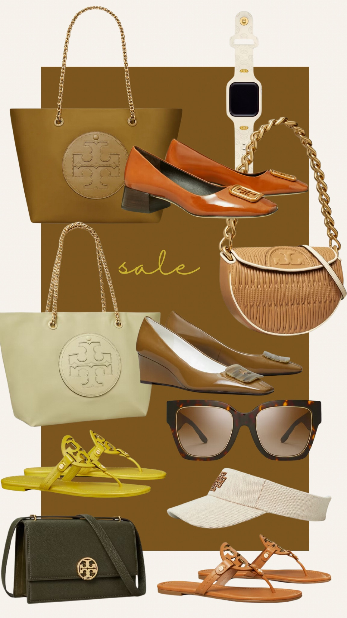Tory bunch Black Friday cyber Monday sale, true autumn, soft autumn, dark autumn, warm spring, warm autumn, house of colour autumn, color analysis, dark brown, chartreuse, lime, chesnut, orange, wedge, pumps, quilted bag, sling bag, crossbody, tote, gifts for her, professional, workwear

#LTKShoeCrush #LTKItBag #LTKCyberWeek