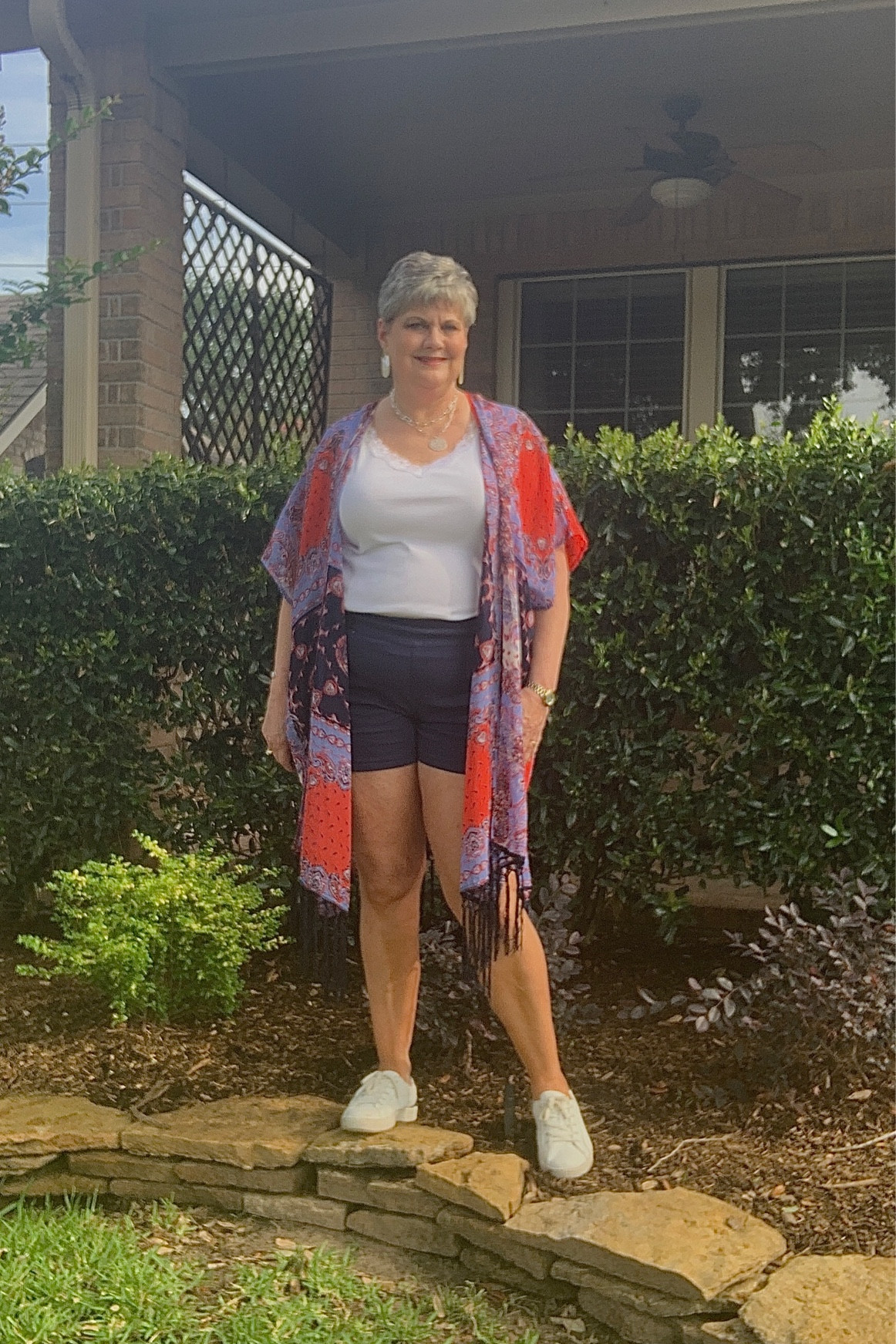 4th of July ready with this red white & blue kimono!

Karen Scott tank on sale at Macy’s.

#4thofjuly #summeroutfit #fashionover50

#LTKcurves #LTKsalealert #LTKSeasonal