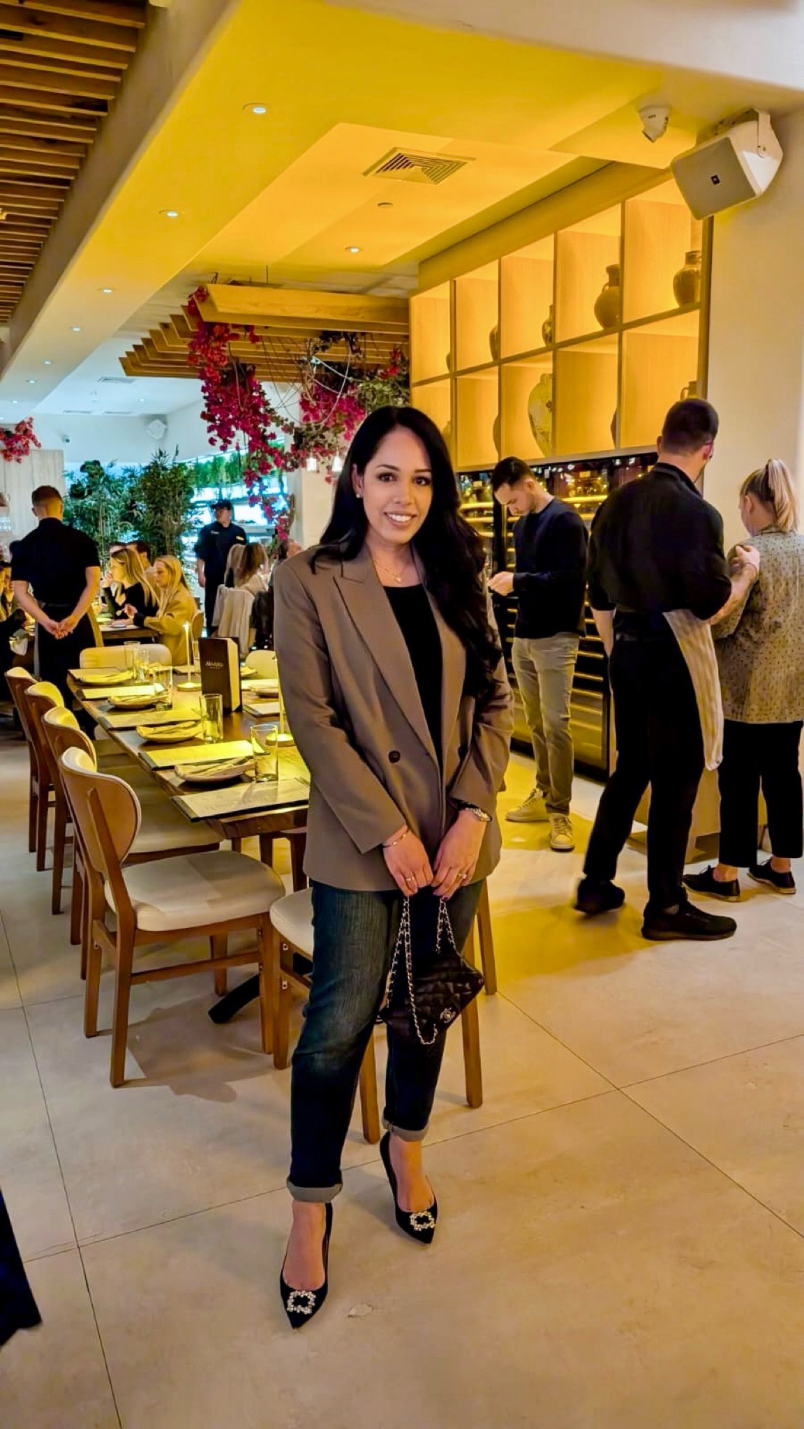 Perfect date night 🖤 @almyraphl #oliveblazer #blazer #fallfashion #fallstyle #falloutfit #datenightoutfit 

fall outfit
fall outfits
fall style
fall fashion
fall ootd
blazer outfit
olive blazer
date night style
date night outfit 
date night
outfit inspiration
outfit inspo
style blog

#LTKSeasonal #LTKHoliday