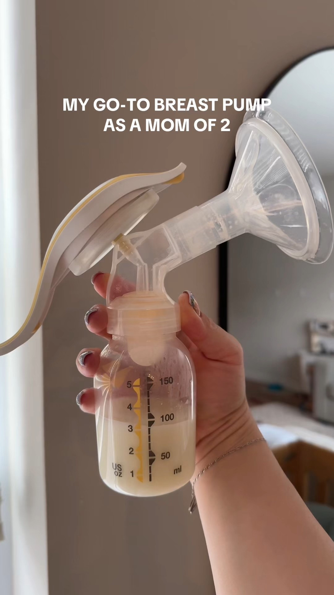 How I get 3 oz in 4 mins! Best breast pump for nursing moms 

#LTKFamily #LTKFindsUnder50 #LTKBaby