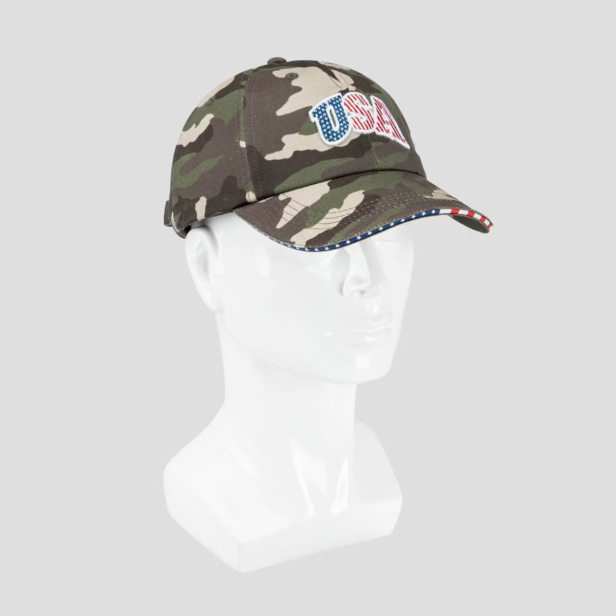 Wemco Men's USA Baseball Hat - Camo Green | Target