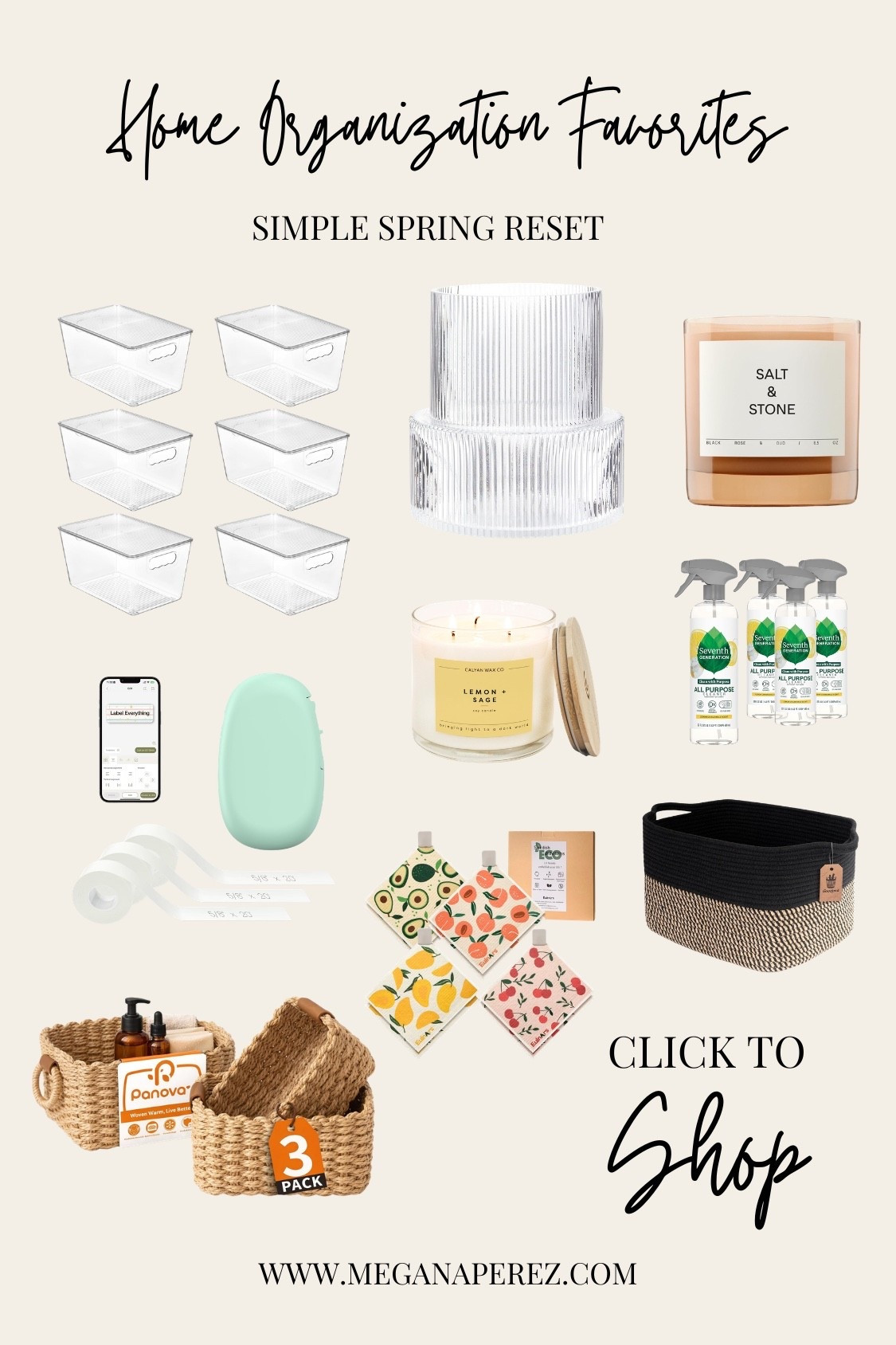 Looking to refresh your space this season? These home organization ideas make it easy to declutter, reset your home, and create simple systems that keep your space calm and functional. 

#LTKHome #LTKSeasonal