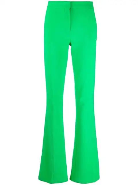 tailored flared trousers | Farfetch (US)